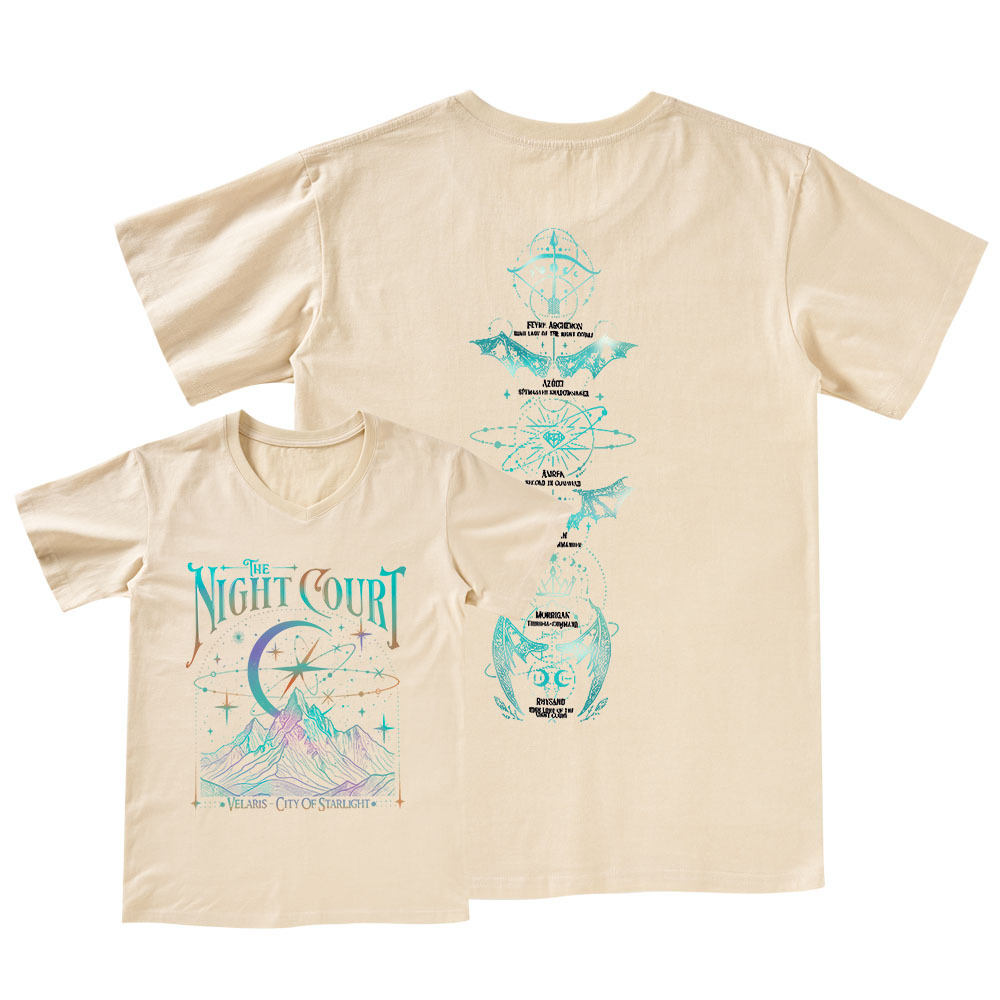 Pagewings The Night Court  V-neck T-shirt