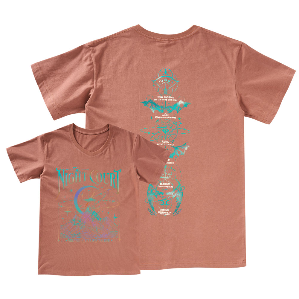 Pagewings The Night Court  V-neck T-shirt