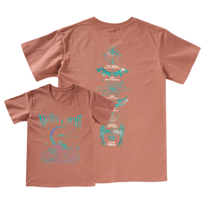 Pagewings The Night Court  V-neck T-shirt