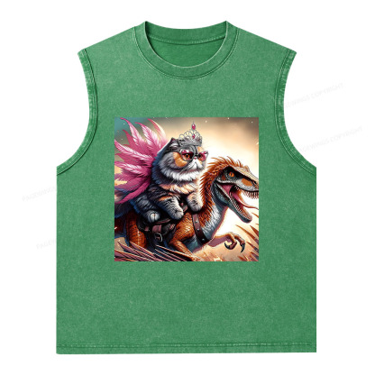 Pagewings Crawler Carl Unisex Washed Tank Top