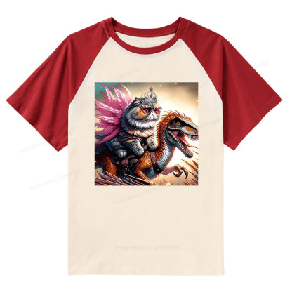 Pagewings Crawler Carl Raglan T-shirt