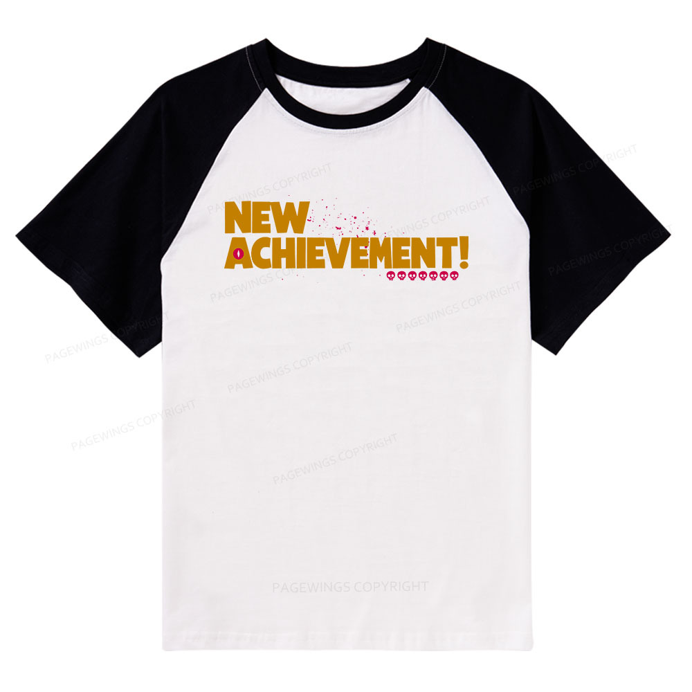 Pagewings New Achievement Raglan T-shirt