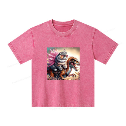 Pagewings Crawler Carl Unisex Kids Washed T-shirt