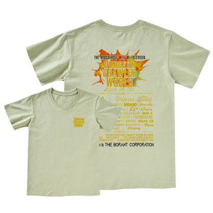 Pagewings Dungeon Crawler World Tour V-neck T-shirt