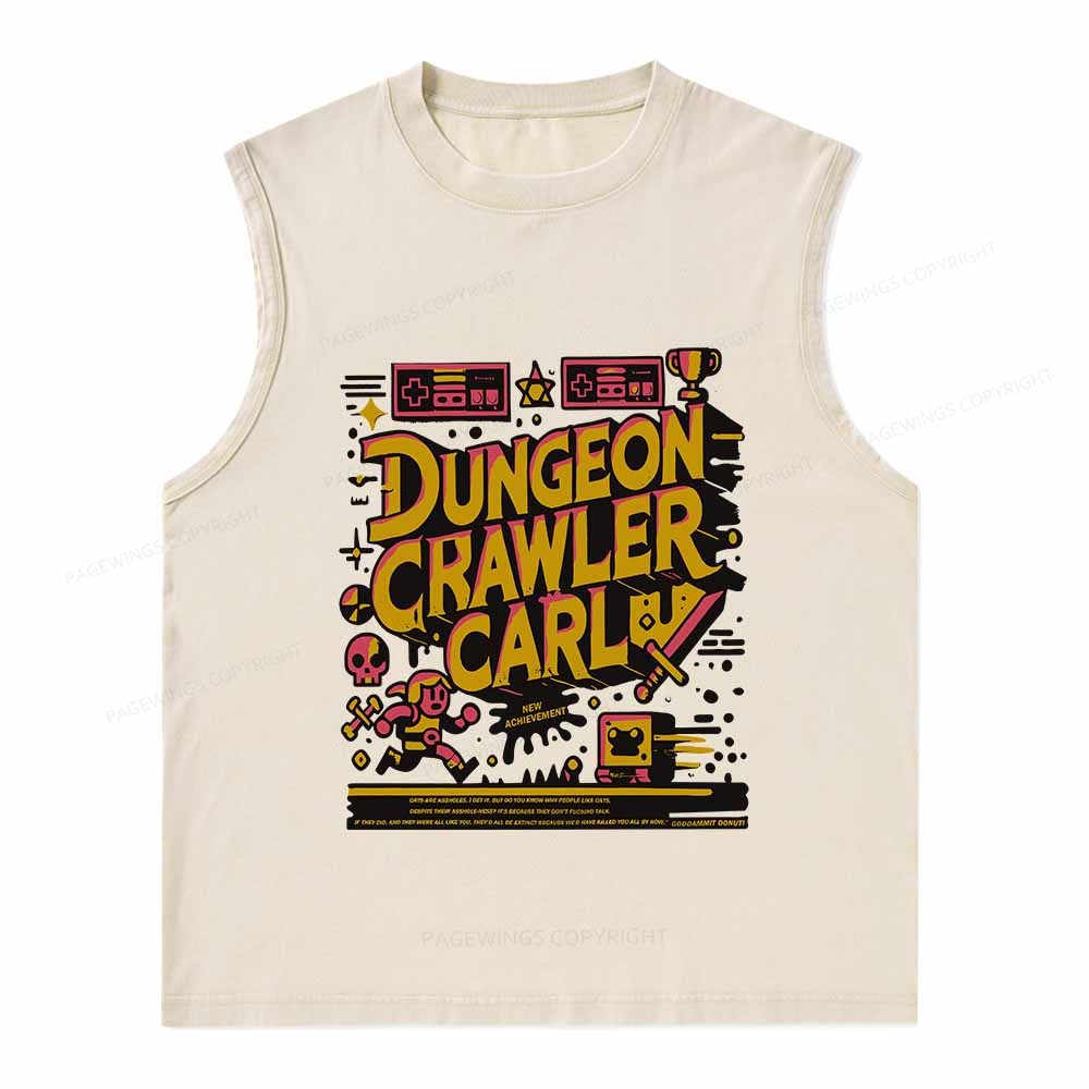 Pagewings Book New Achievement Washed Tank Top