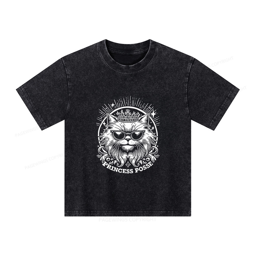 Pagewings Speculate The Unknown Read Sci-Fi Unisex Kids Washed T-shirt