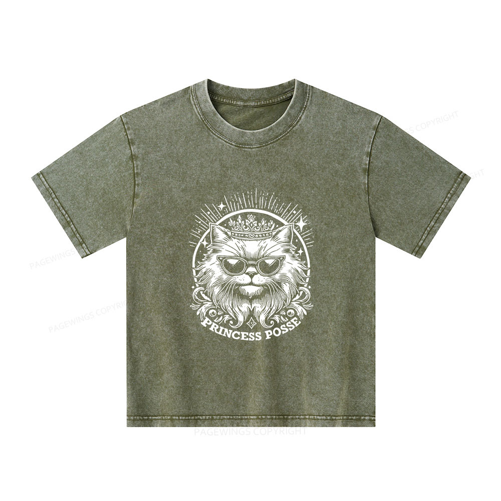 Pagewings Speculate The Unknown Read Sci-Fi Unisex Kids Washed T-shirt