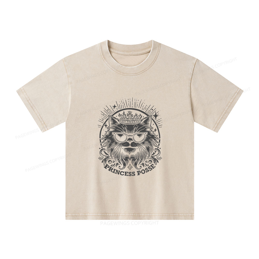 Pagewings Speculate The Unknown Read Sci-Fi Unisex Kids Washed T-shirt