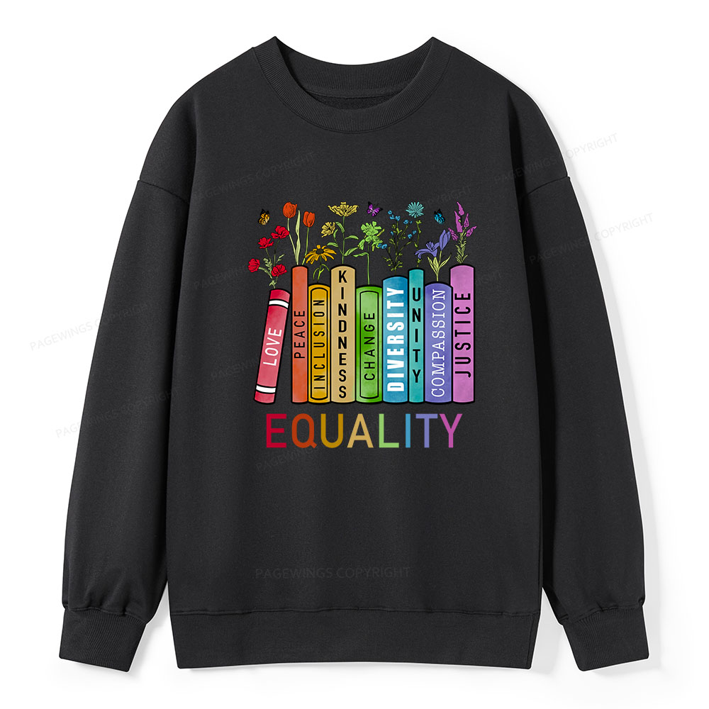 Pagewings Equal Rights Unisex Classic Sweatshirt