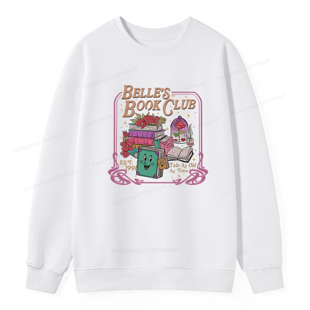 Pagewings Belle's Book Club Unisex Classic Sweatshirt