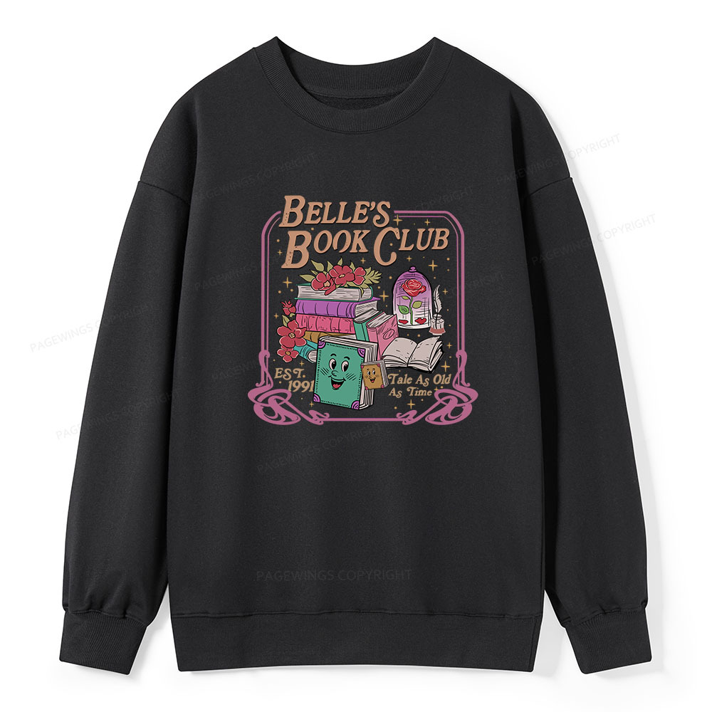 Pagewings Belle's Book Club Unisex Classic Sweatshirt