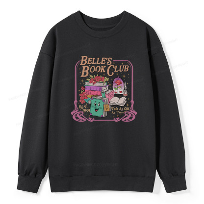 Pagewings Belle's Book Club Unisex Classic Sweatshirt
