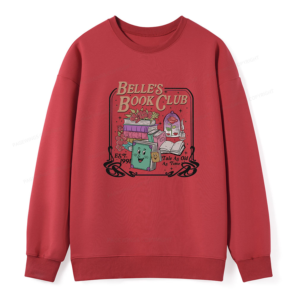 Pagewings Belle's Book Club Unisex Classic Sweatshirt
