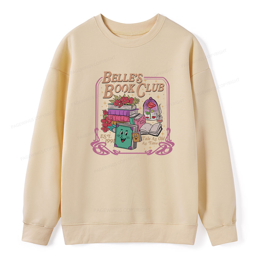 Pagewings Belle's Book Club Unisex Classic Sweatshirt