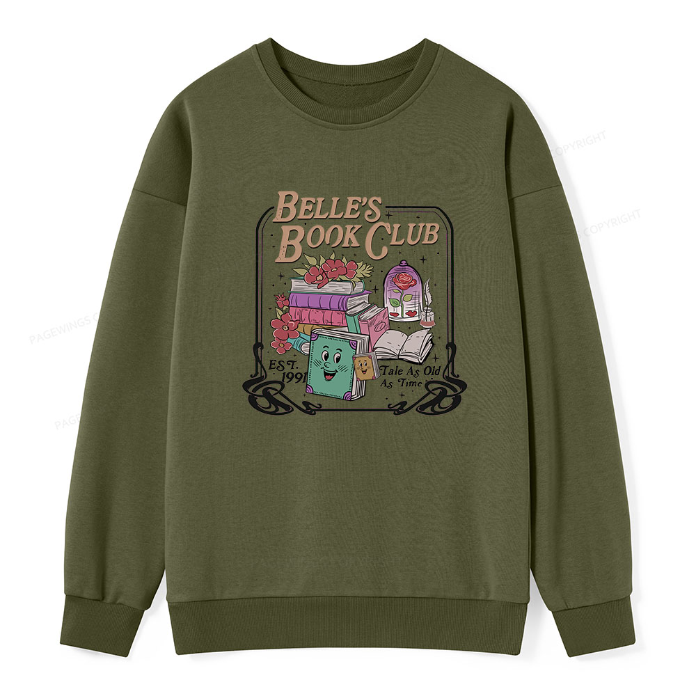 Pagewings Belle's Book Club Unisex Classic Sweatshirt