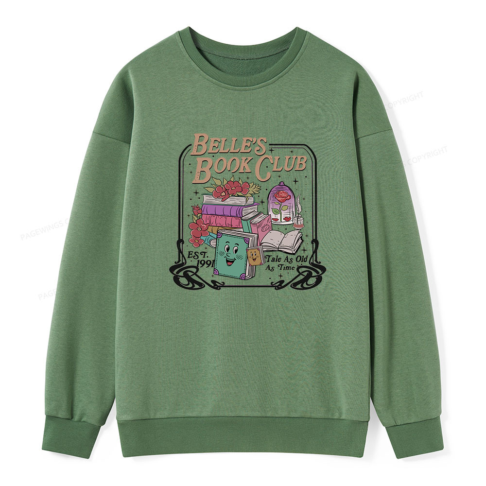 Pagewings Belle's Book Club Unisex Classic Sweatshirt
