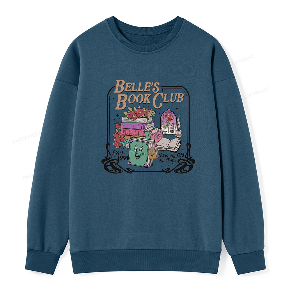 Pagewings Belle's Book Club Unisex Classic Sweatshirt