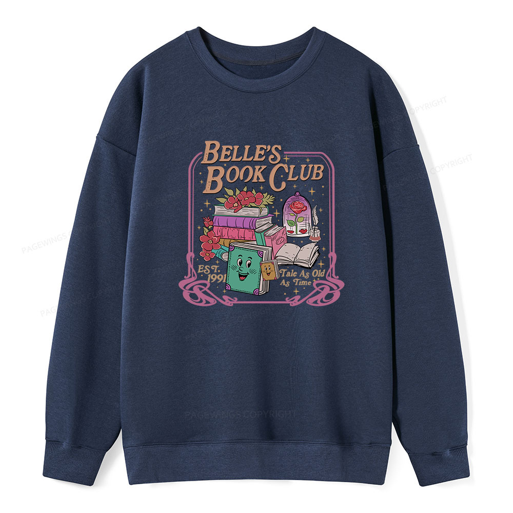 Pagewings Belle's Book Club Unisex Classic Sweatshirt