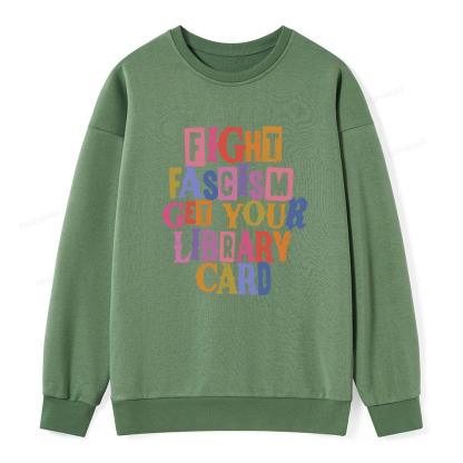 Pagewings Get Your Library Card Unisex Classic Sweatshirt