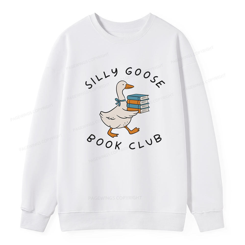 Pagewings Silly Goose Book Club Unisex Classic Sweatshirt