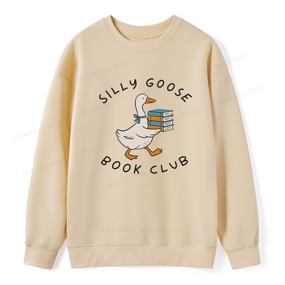 Pagewings Silly Goose Book Club Unisex Classic Sweatshirt
