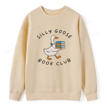 Pagewings Silly Goose Book Club Unisex Classic Sweatshirt