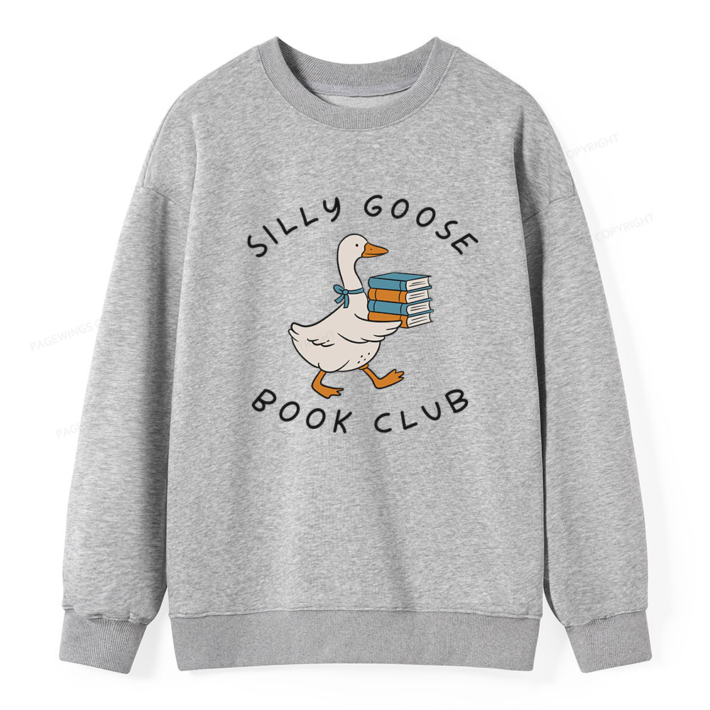 Pagewings Silly Goose Book Club Unisex Classic Sweatshirt