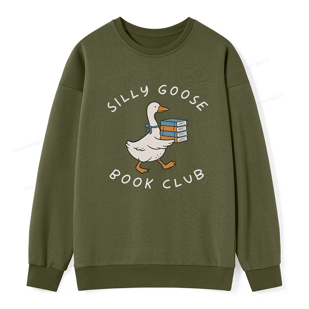 Pagewings Silly Goose Book Club Unisex Classic Sweatshirt