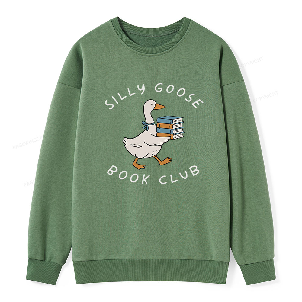 Pagewings Silly Goose Book Club Unisex Classic Sweatshirt