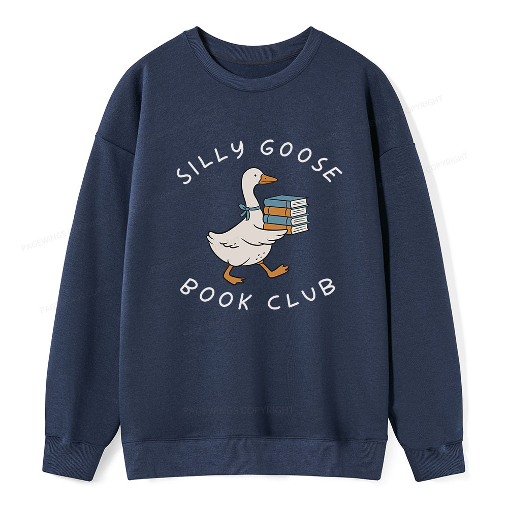 Pagewings Silly Goose Book Club Unisex Classic Sweatshirt