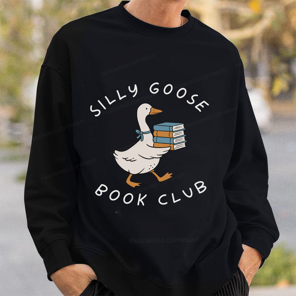 Pagewings Silly Goose Book Club Unisex Classic Sweatshirt