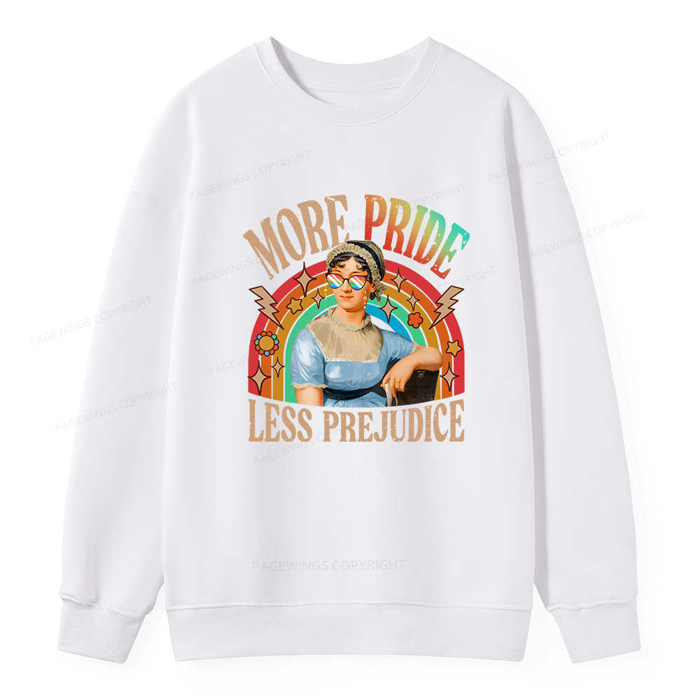 Pagewings More Pride Less Prejudice Unisex Classic Sweatshirt