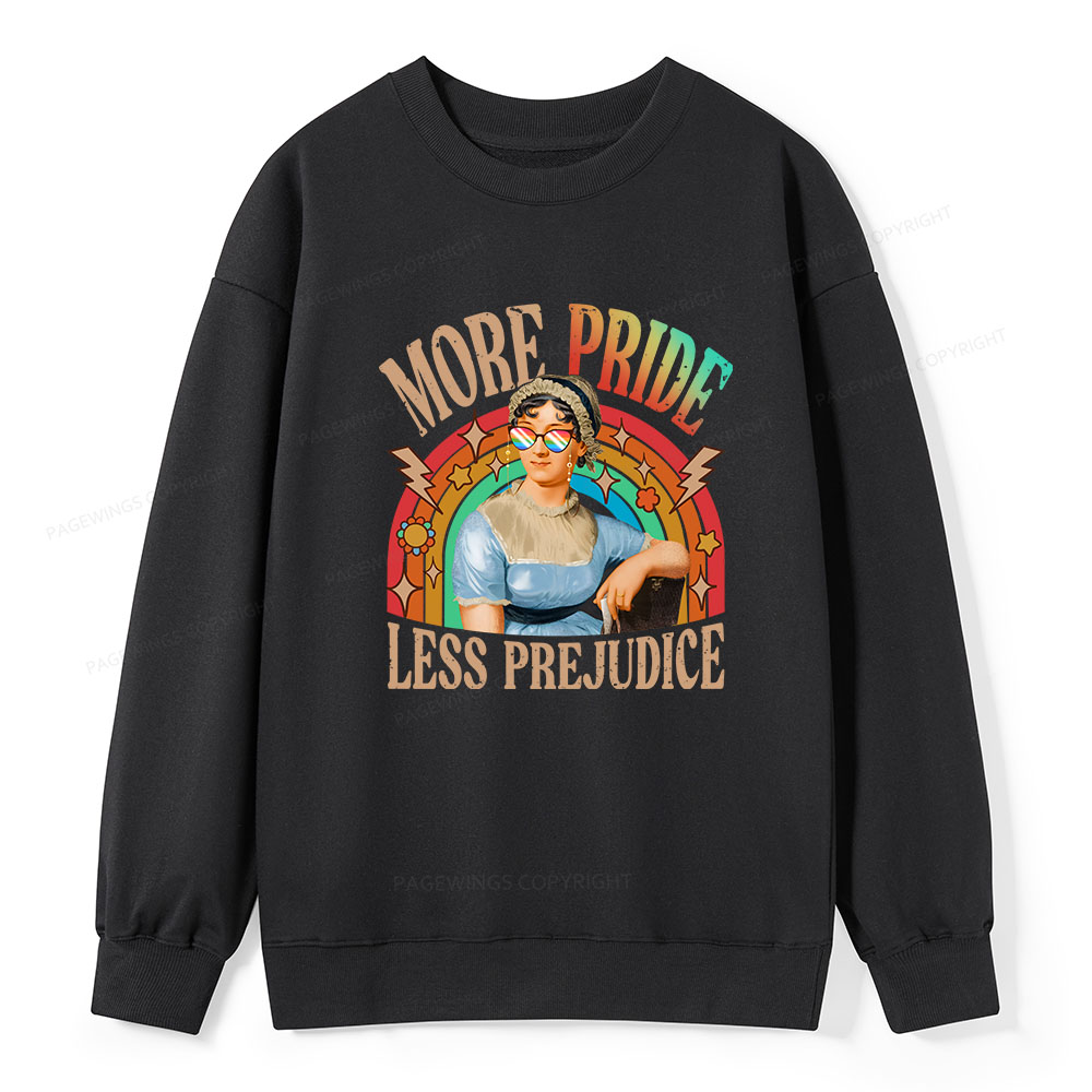 Pagewings More Pride Less Prejudice Unisex Classic Sweatshirt