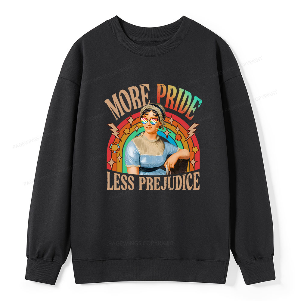 Pagewings More Pride Less Prejudice Unisex Classic Sweatshirt
