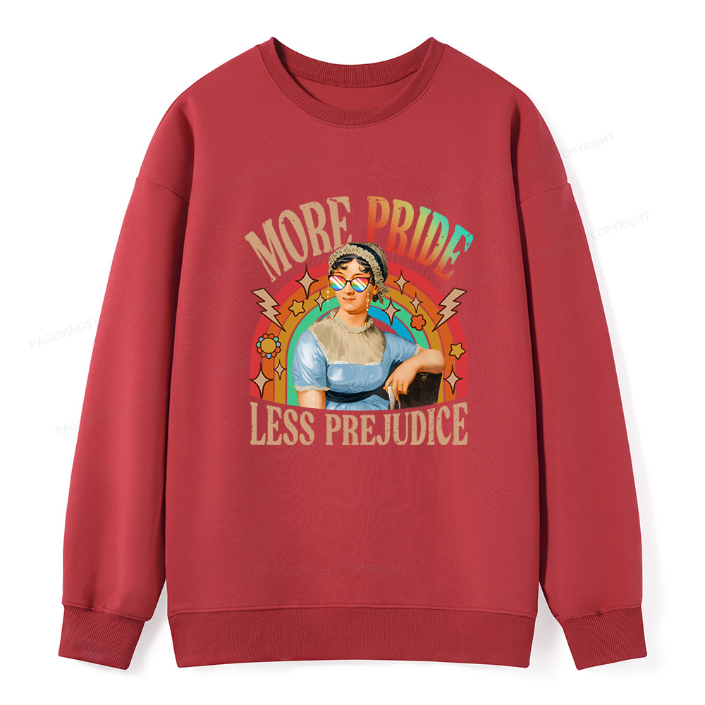 Pagewings More Pride Less Prejudice Unisex Classic Sweatshirt