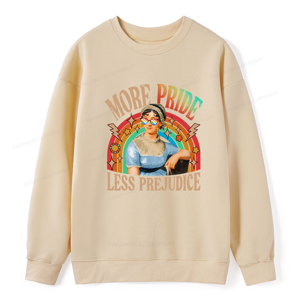 Pagewings More Pride Less Prejudice Unisex Classic Sweatshirt