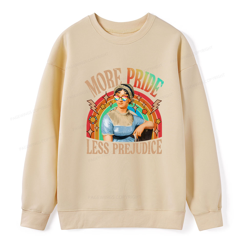 Pagewings More Pride Less Prejudice Unisex Classic Sweatshirt