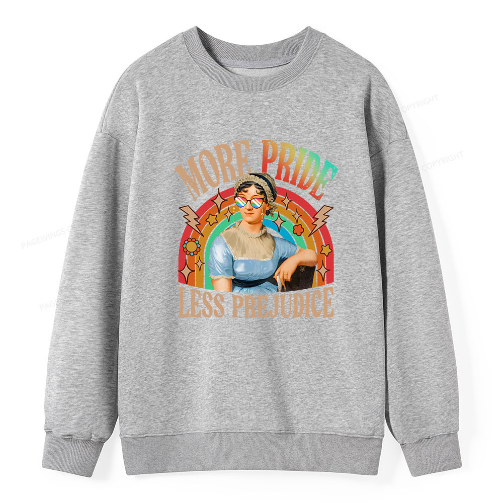 Pagewings More Pride Less Prejudice Unisex Classic Sweatshirt