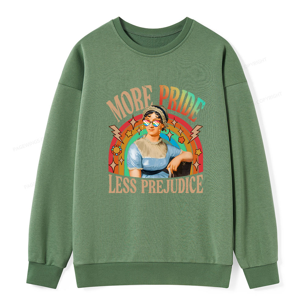 Pagewings More Pride Less Prejudice Unisex Classic Sweatshirt