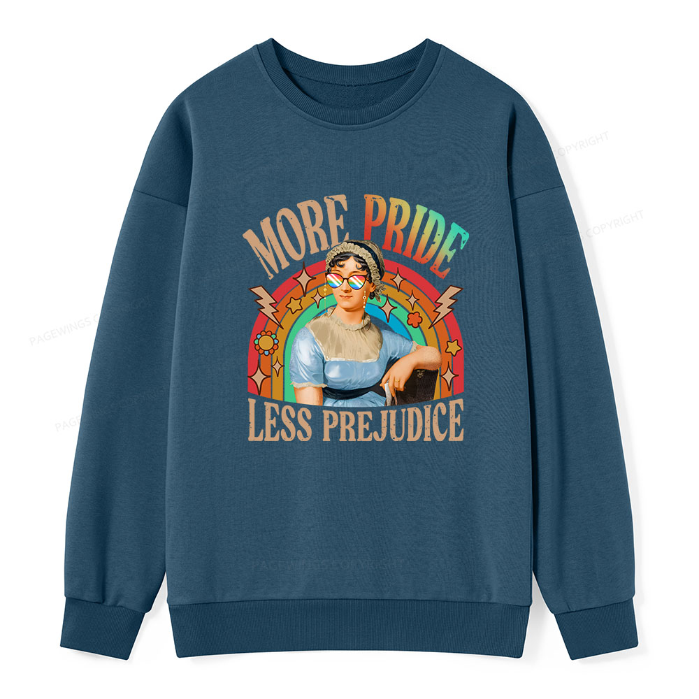 Pagewings More Pride Less Prejudice Unisex Classic Sweatshirt