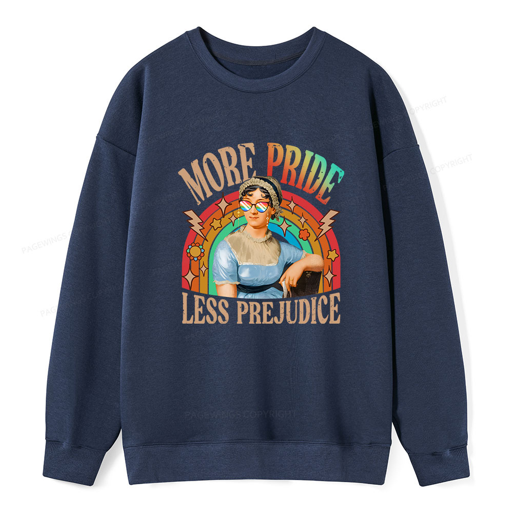 Pagewings More Pride Less Prejudice Unisex Classic Sweatshirt