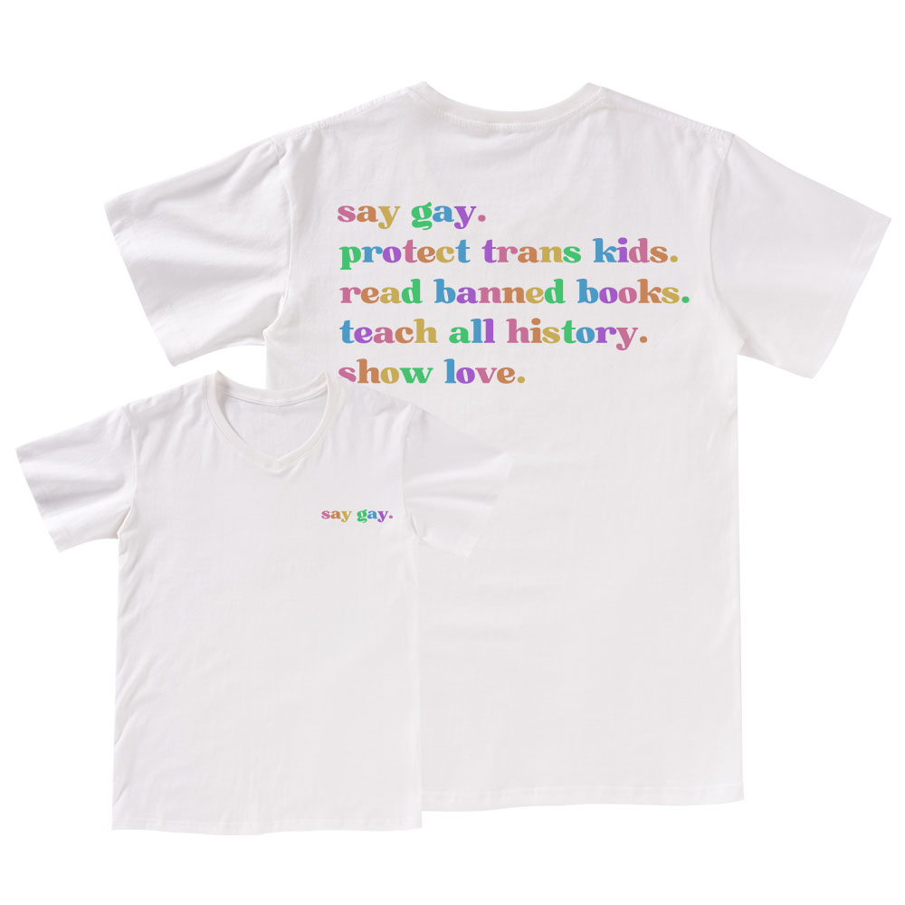 Pagewings Read Banned Books V-neck T-shirt