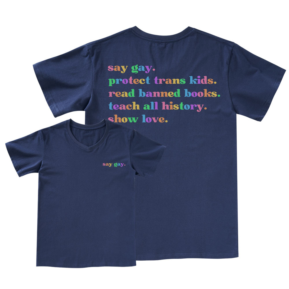 Pagewings Read Banned Books V-neck T-shirt