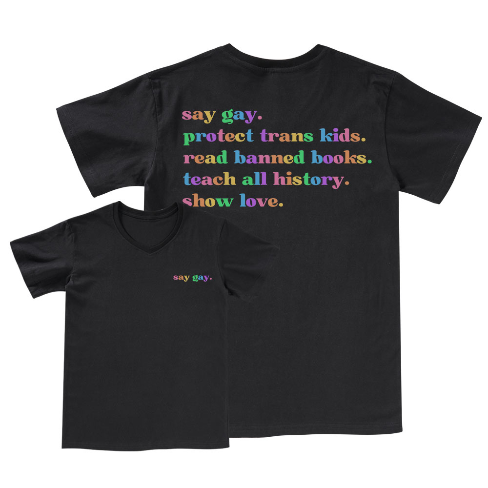 Pagewings Read Banned Books V-neck T-shirt