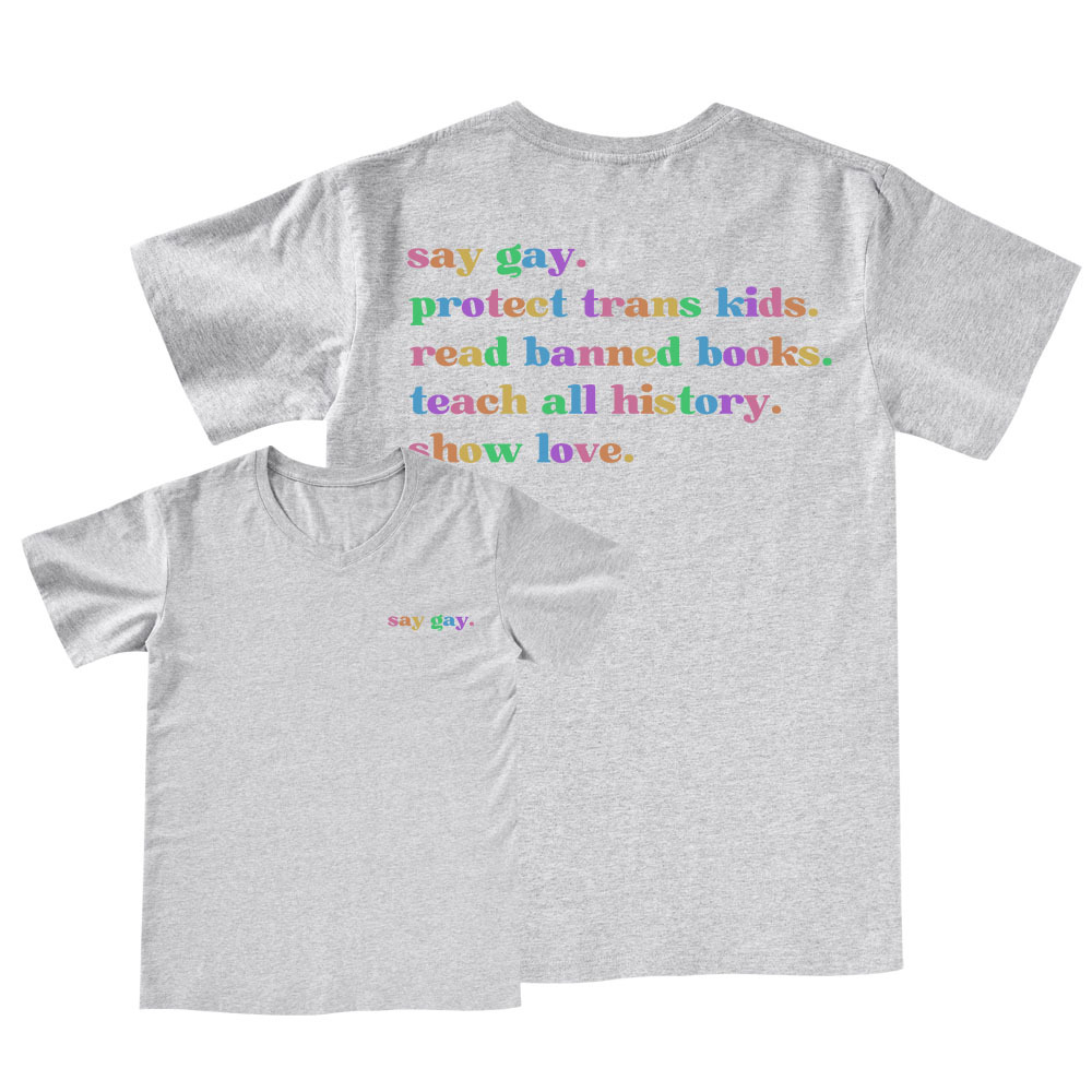 Pagewings Read Banned Books V-neck T-shirt