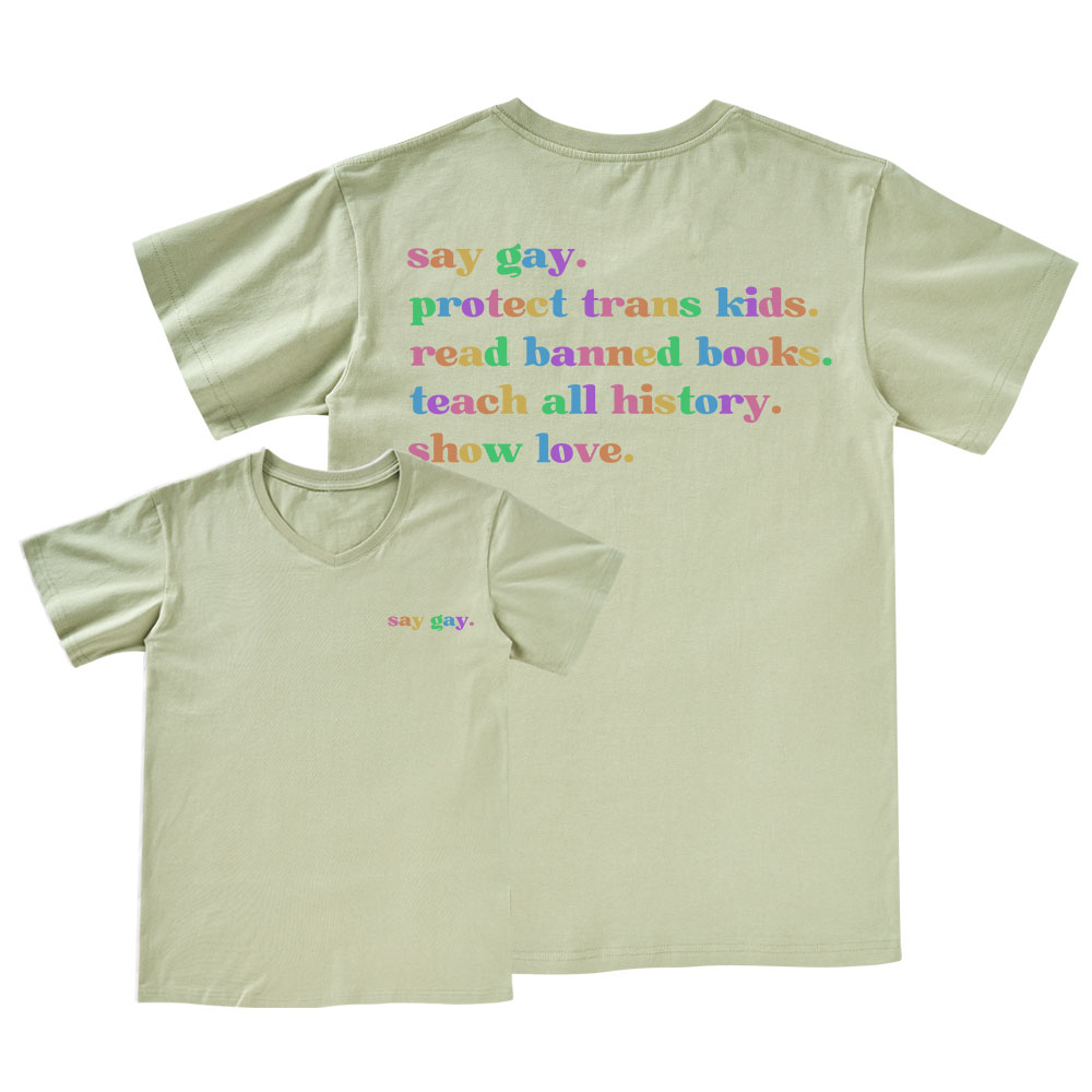 Pagewings Read Banned Books V-neck T-shirt