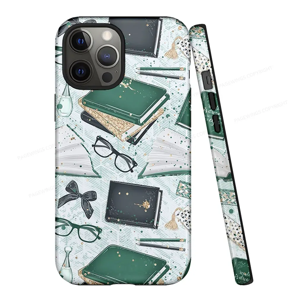 Pagewings Read Books Be Kind Phone Case