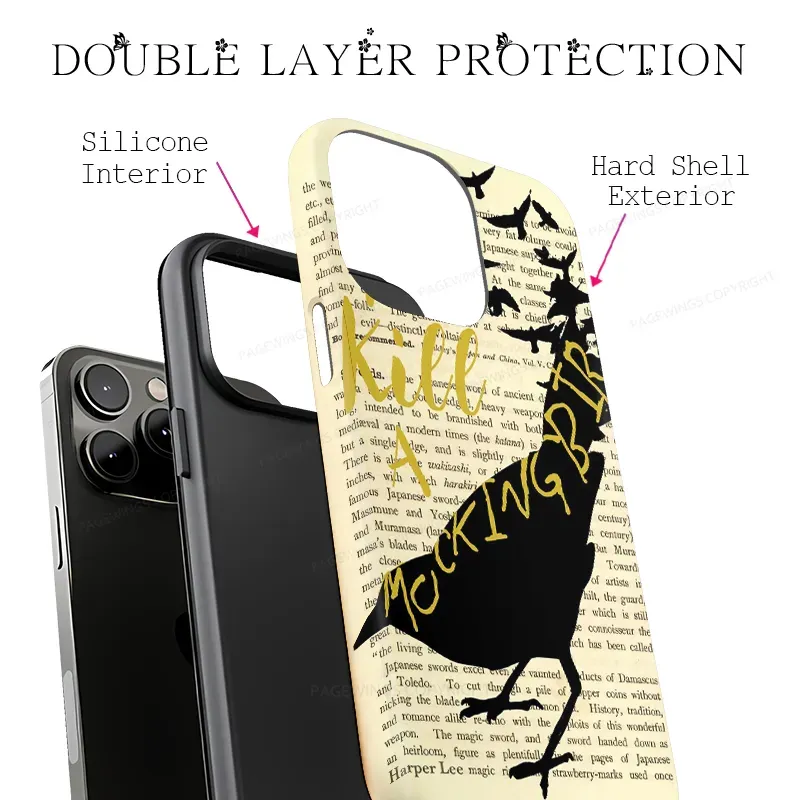 Pagewings To Kill A Mockingbird Phone Case