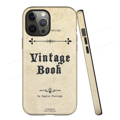 Pagewings Vintage Book Phone Case