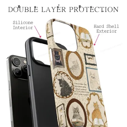 Pagewings You're Not Scared Of Books You're Scared Of Thinking Phone Case